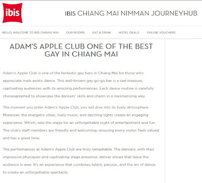 IBIS Chiang Mai Nimman Journeyhub … Adams Apple Club Chiang Mai