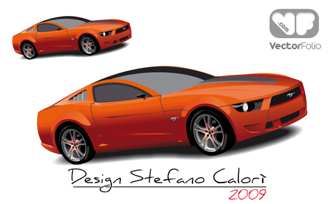 Ford Mustang Rojo