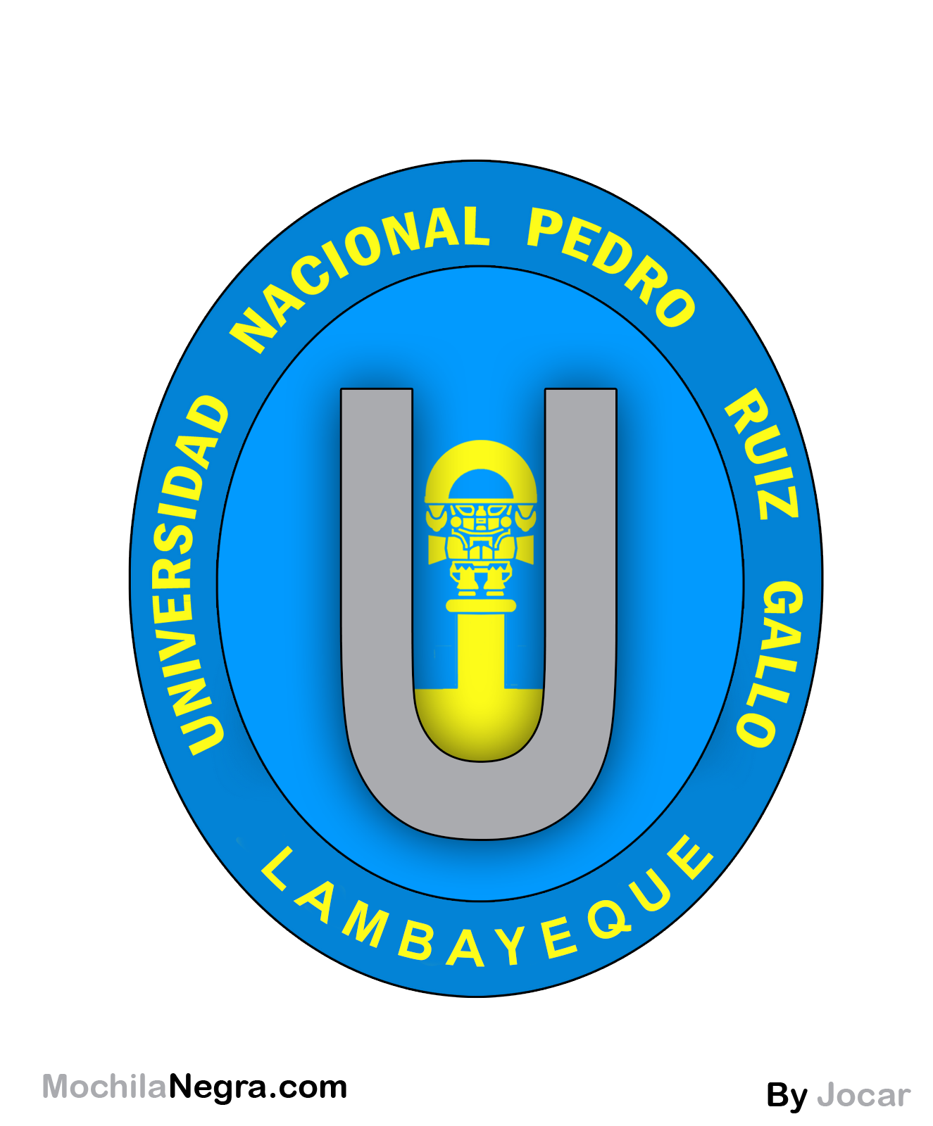 Logo UNPRG, vectorial - MochilaNegra