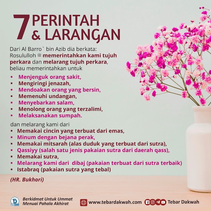 7 PERINTAH & LARANGAN