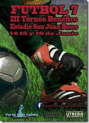 Cartel futbol 7 III