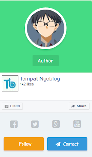  Author Box Keren pada Sidebar Blogger