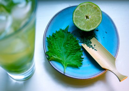 Drink recipes with lime and mint