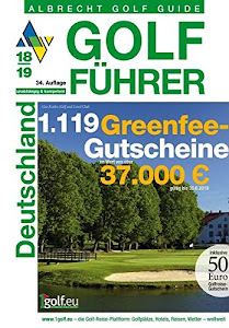 Albrecht Golf Führer Deutschland 18/19 inklusive Gutscheinbuch