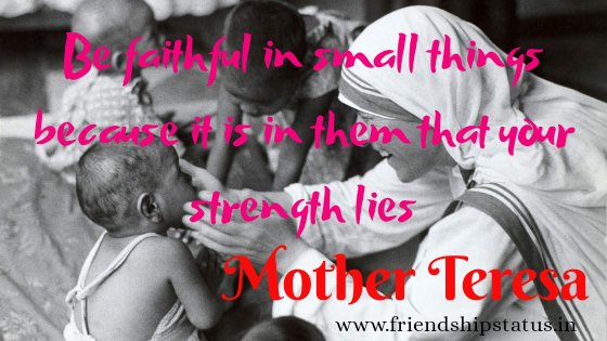 Mother Teresa Quotes on Education