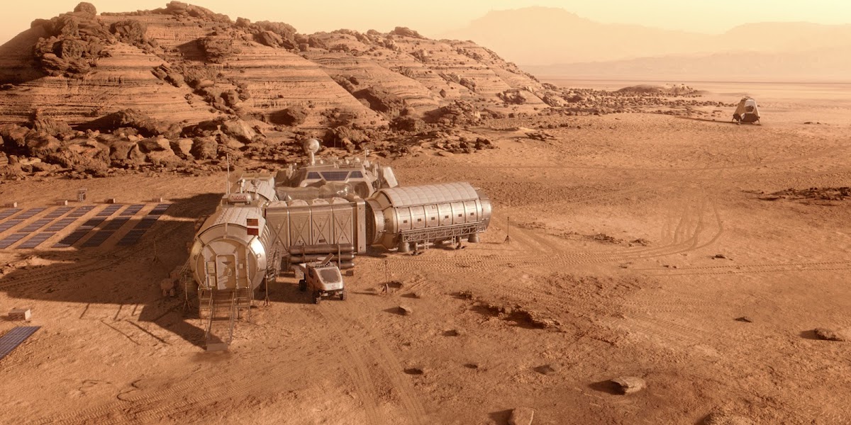 NASA's base on Mars in season 3 of 'For All Mankind' TV series