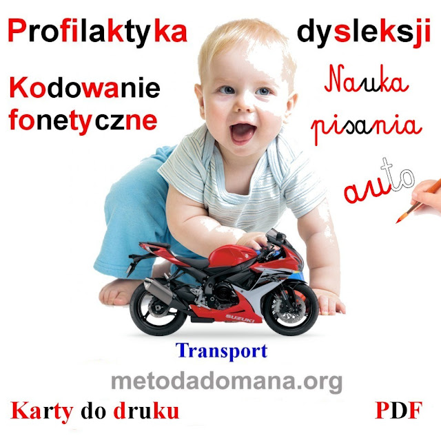 Metoda Domana Dysleksja Karty pracy