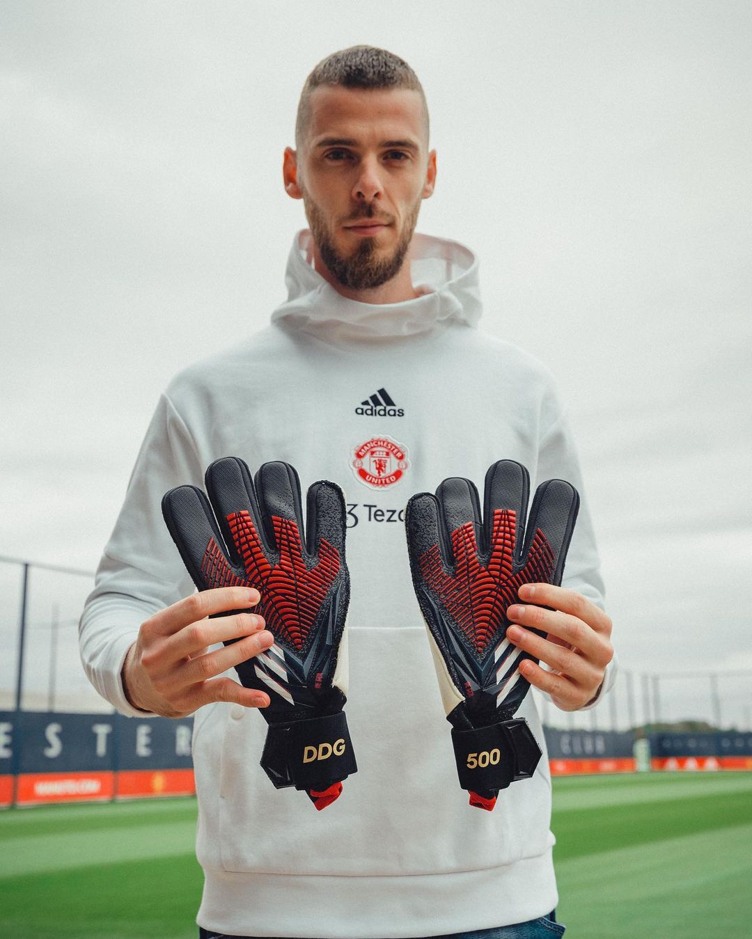 Subproducto Una oración No quiero David De Gea Receives Custom Adidas Predator Gloves to Celebrate 500th  Manchester United Match - Footy Headlines