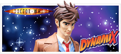 Doctor Who Dynamix 9 Inch Vinyl Figures by Big Chief Studios - David Tennant as The Tenth Doctor