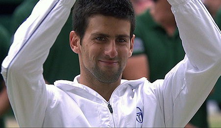 Novak Djokovic number-one tennis player of the world