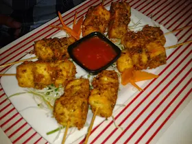Paneer Skewers | Foodaholix Paneer Skewers Shanghai Chef #Hyderabad