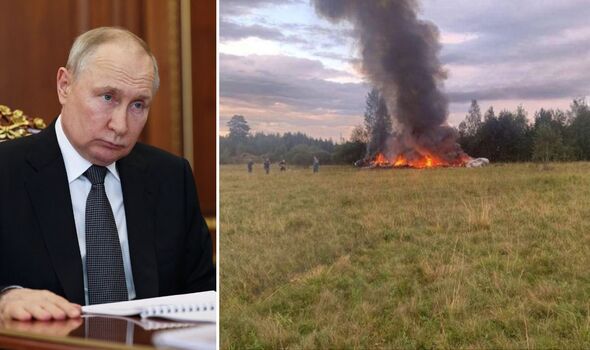 Putin offers 'condolences' after Wagner plane crash