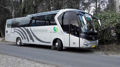 sewa bus city trans utama depok