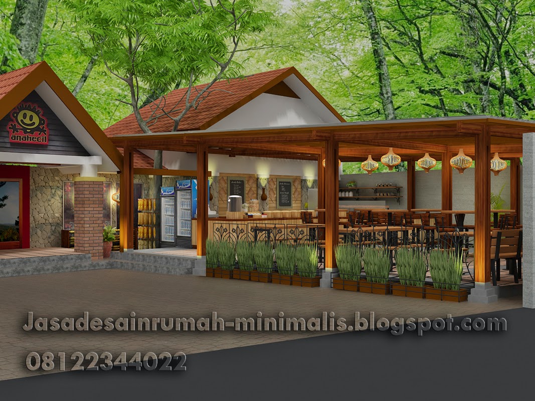  Desain  Rumah  Minimalis Dengan Warung  desain  rumah  toko 