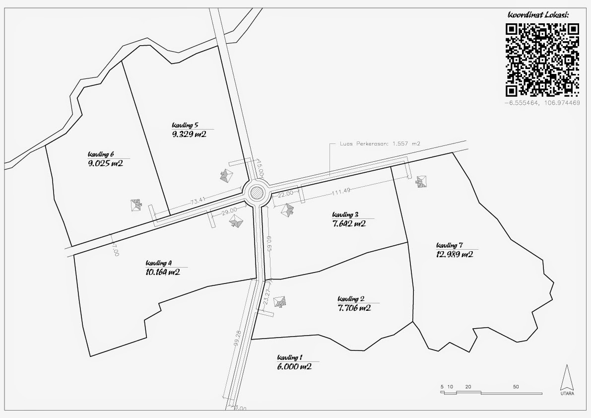 Site Plan Kavling Kebun Jasa Pembuatan Site Plan