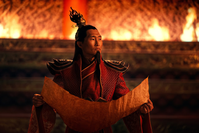 Avatar: The Last Airbender. Daniel Dae Kim as Ozai in season 1 of Avatar: The Last Airbender. Cr. Robert Falconer/Netflix © 2023 | ROBERT FALCONER/NETFLIX