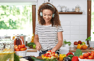 Beneficios de la música en la cocina