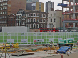 site of Aldgate Tower