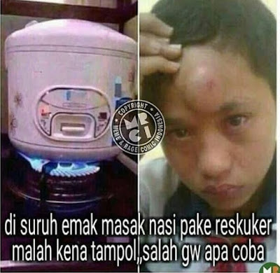 10 Meme 'Salah Gw Apa' yang Kocaknya Bikin Ngakak Sampe 