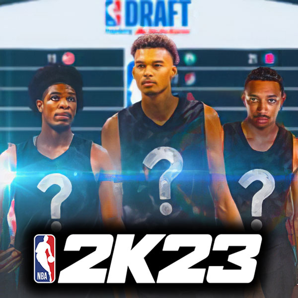 NBA 2K23 2023 NBA Draft Class with Cyberfaces & Portraits