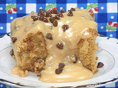 Peanut Butter Cake With Peanut Butter