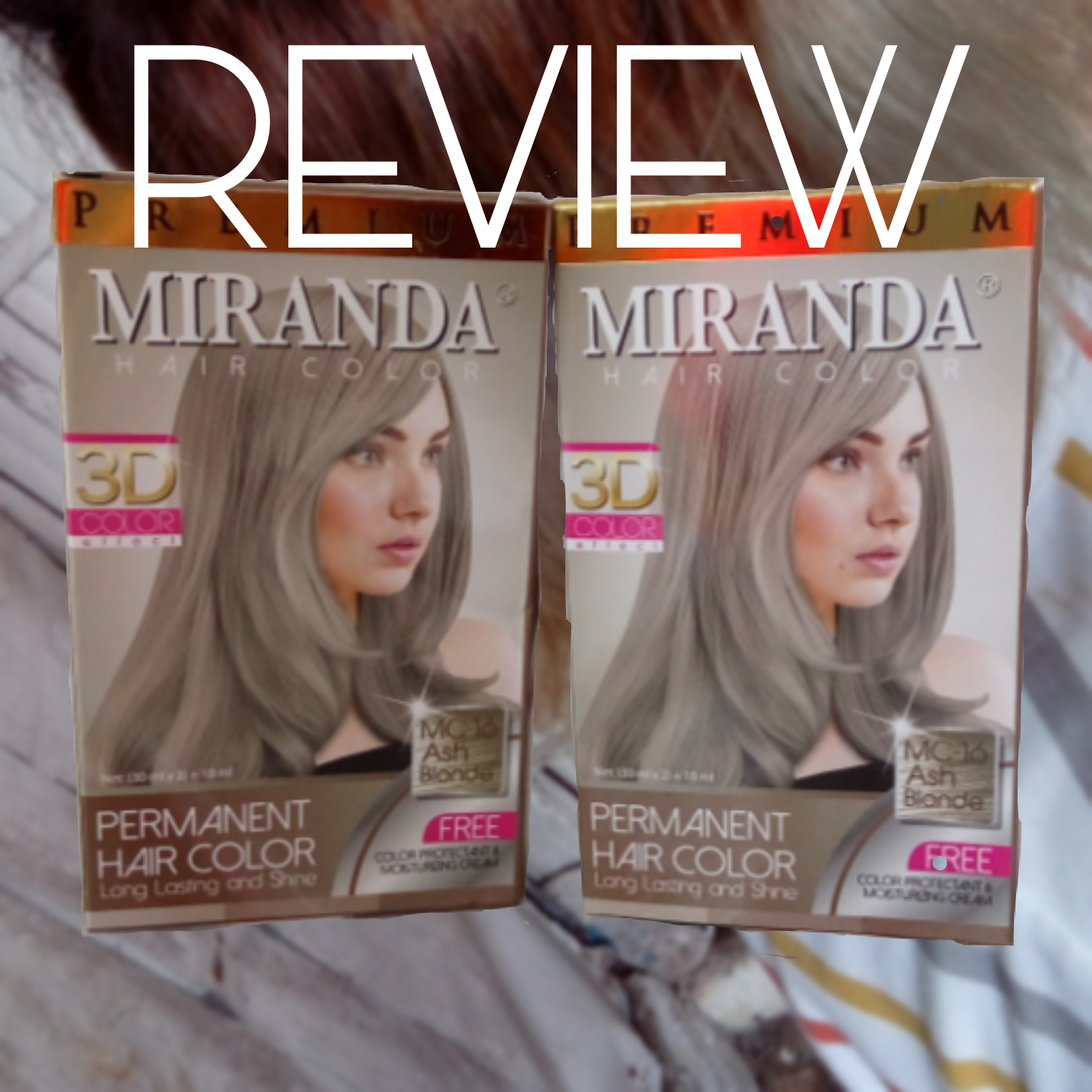  REVIEW  CAT  RAMBUT  MIRANDA MC 16 ASH BLONDE