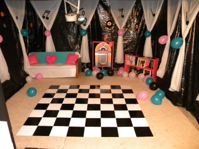 Kandy Kreations: Sock Hop Fifties Birthday Party