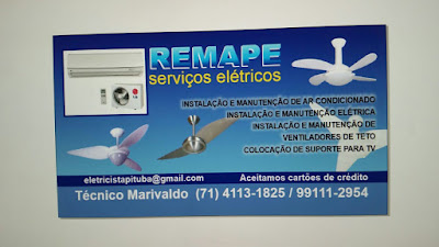 Manutenção de ventilador de teto de todas as marca em Salvador-Ba-71-4113-1825