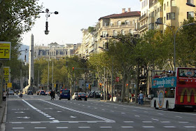 Passeig de Gràcia in Barcelona