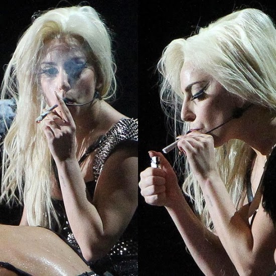 Lady Gaga smokes marijuana to feel young