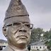 Un buste en bronze en mémoire de Mobutu à Gbadolite