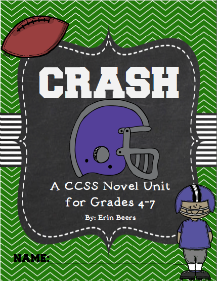 http://www.teacherspayteachers.com/Product/Crash-by-Jerry-Spinelli-CCSS-Novel-Unit-UPDATED-2014-865886