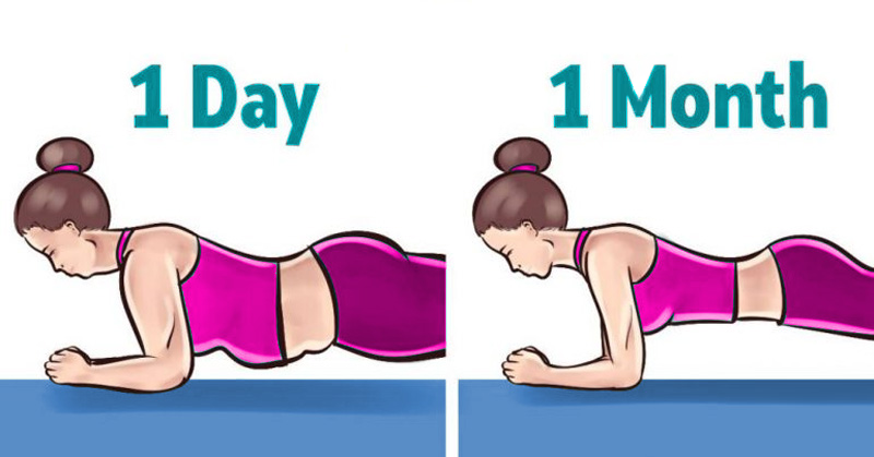TIGHTEN YOUR BELLY WITHIN 1 MONTH JUST BY PLANKING