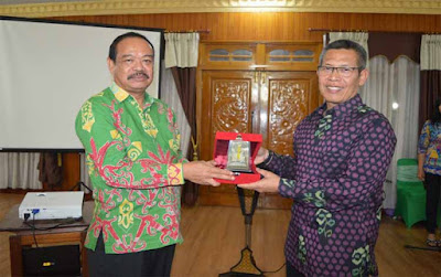 Tim Mabes TNI AD melakukan kunjungan kerja ke Kabupaten Kapuas