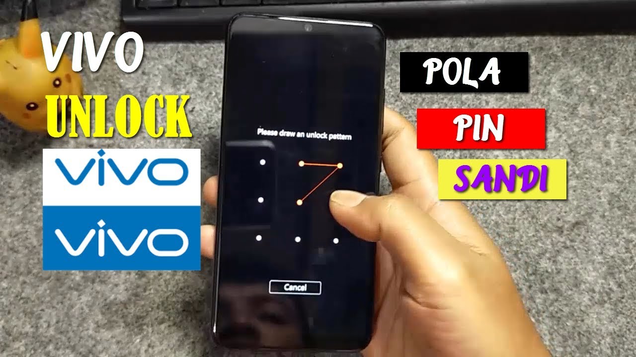 Reset kunci pola Vivo Y91,93,95 | Vivo lockpattern delete - Mahesadroid's