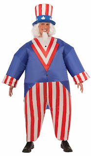 Uncle Sam Inflatable Adult Costume