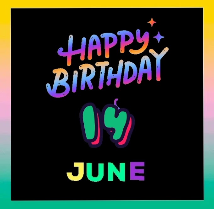 Happy belated Birthday of 14th June video download