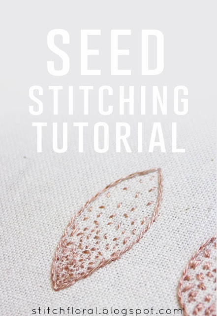 Learn how to seed stitch and how to shade with seeding