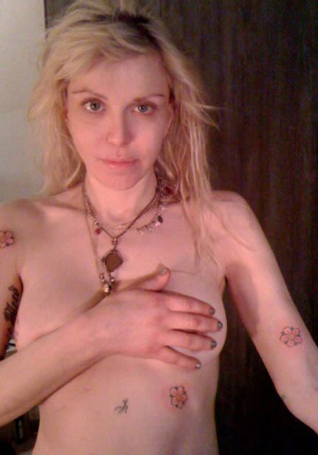 Courtney Love Tattoos