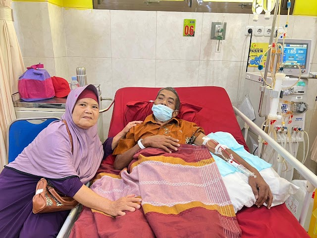 Siti Bersyukur Suami Dapatkan Pelayanan Cuci Darah Selama Empat Tahun Dengan Program JKN