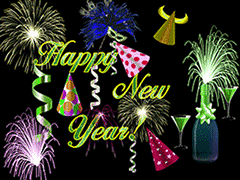 Animated 2018 new year images greetings cards wallpapers