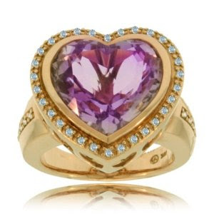 8.3 Carat Pink Heart Ring