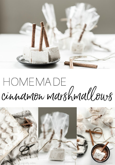 Homemade Cinnamon Marshmallows |  Simple ingredients and a bit of patience make a delicious homemade treat | personallyandrea.com