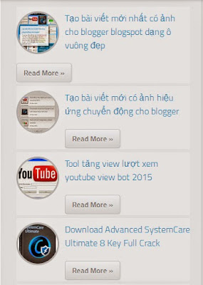 Hướng dẫn tạo bài viết mới nhất có hình thu nhỏ cho blogger