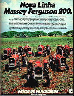 propaganda tratores Massey Ferguson 200 - 1976