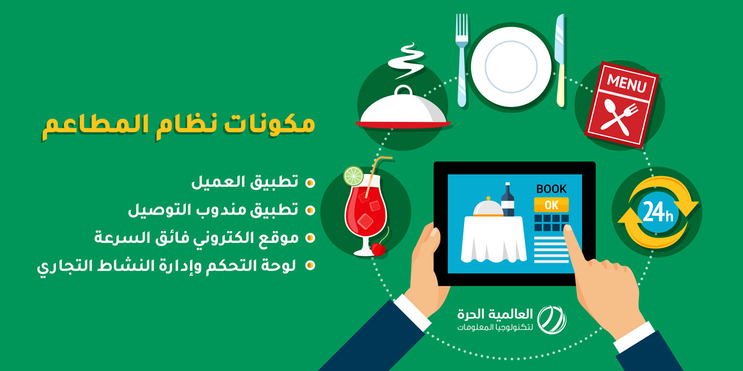 أفضل نظام إدارة للمطاعم وتوصيل الطلبات في المملكة