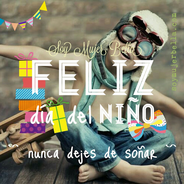 Muy feliz día del niño