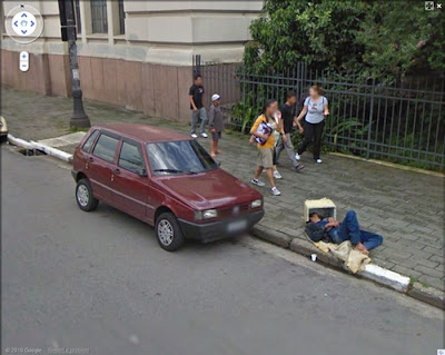 foto unik Google Street View