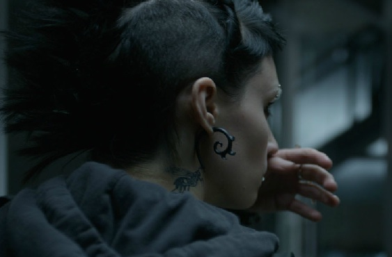 Lisbeth Salander who is linked with the mechanical surveillance eyes she 