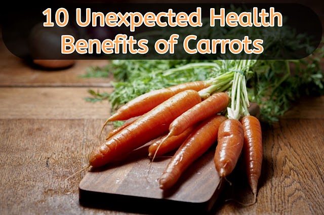 10 Unexpected Health Benefits of Carrots